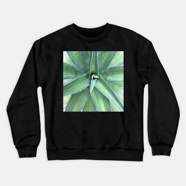 Greens Crewneck Sweatshirt by Miriam de la Paz